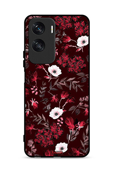 Tolwak غطاء حماية لهاتف Honor X50i 5G بنقشة زهور صغيرة وأوراق استوائية