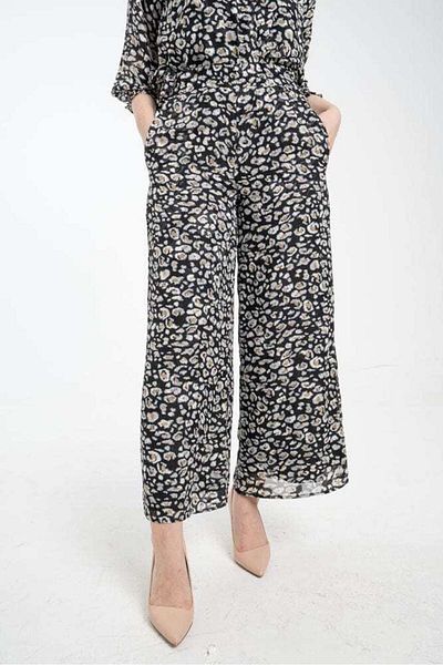 Nichii Women's Printed Viscose Long Pants