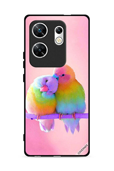 Covernex غطاء حماية لهاتف Infinix Zero 30 4G بنقشة طيور لطيفة