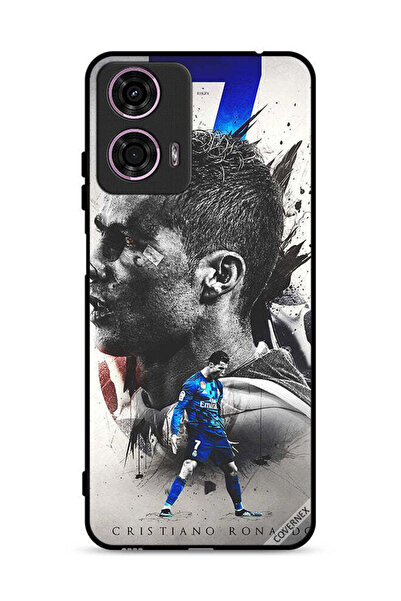 Covernex غطاء حماية لهاتف موتورولا موتو جي 24 4G بخلفية كريستيانو رونالدو