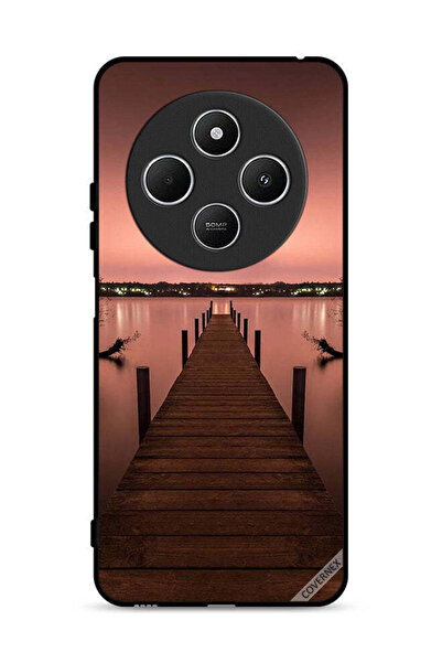 Covernex غطاء حماية لهاتف شاومي ريدمي 14 سي 4G بنمط مسار البحر المسائي