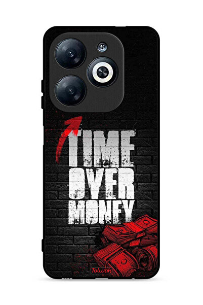 Tolwak غطاء حماية لهاتف Infinix Smart 8 4G - الوقت يفوق المال