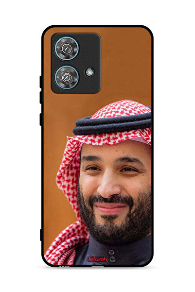 Tolwak غطاء حماية لهاتف موتورولا إيدج 40 نيو 5G محمد بن سلمان