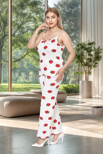 Gündoğan Nightgown Double Set