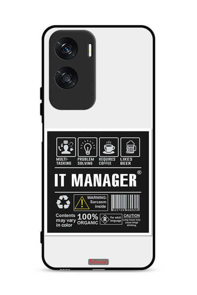 Tolwak غطاء حماية لهاتف Honor X50i 5G، ملصق مدير تكنولوجيا المعلومات