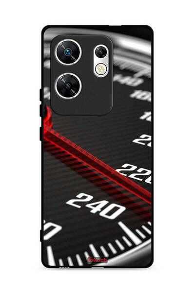Tolwak غطاء حماية لجهاز Infinix Zero 30 4G مزود بمقياس السرعة