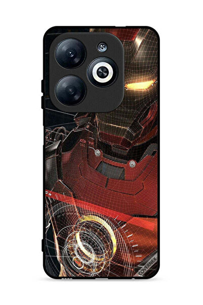 Covernex غطاء حماية لهاتف Infinix Smart 8 4G بتصميم Inspire Iron Man
