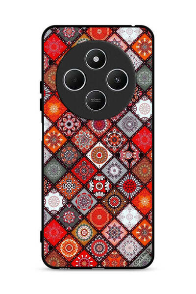 Covernex غطاء حماية لهاتف شاومي ريدمي 14 سي 4G بتصميم ماندالا