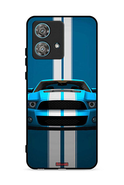 Tolwak غطاء حماية لهاتف موتورولا إيدج 40 نيو 5G، تصميم سيارة، فن تجريدي