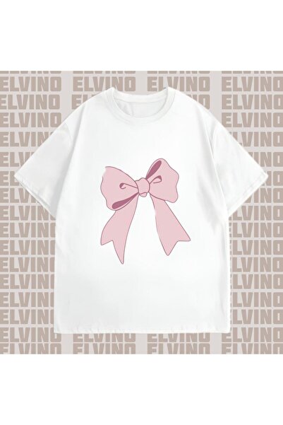 Harajuku Style شريط أبيض موضوعي كبير الحجم للنساء