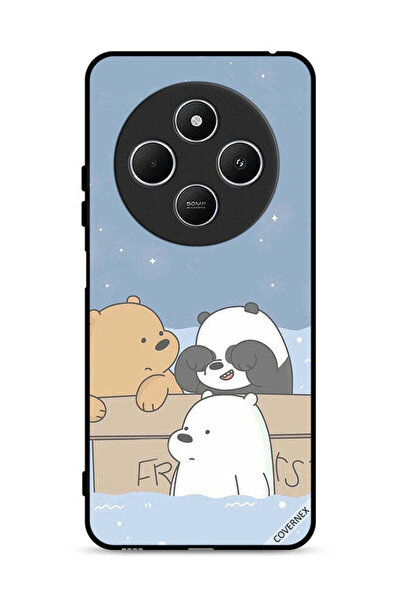 Covernex غطاء حماية لهاتف Xiaomi Redmi 14C 4G بطبعة أصدقاء الدب