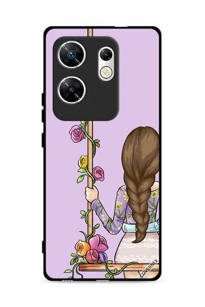 Covernex غطاء حماية لهاتف Infinix Zero 30 4G بخلفية فتاة BFF