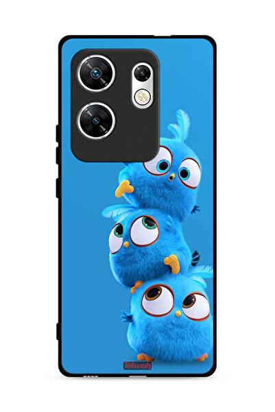 Tolwak غطاء حماية لهاتف Infinix Zero 30 4G بنقشة طيور لطيفة