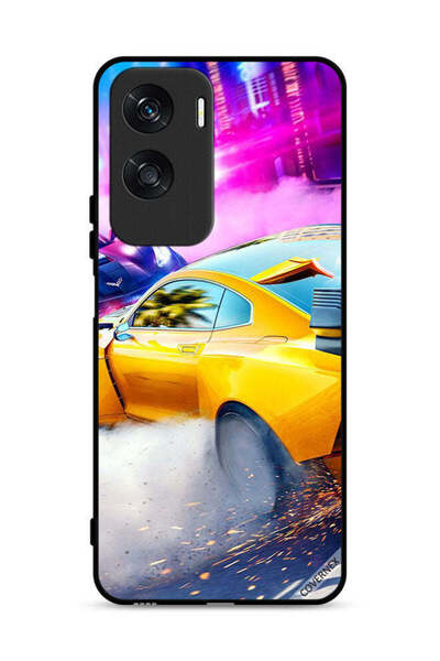 Covernex غطاء حماية لهاتف Honor X50i 5G بتصميم سيارة سباق
