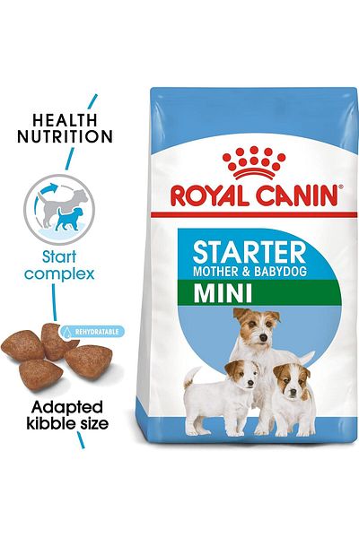 Royal Canin Mini Starter للسلالات صغيرة الحجم من وزن 4 – 10 كجم حتى عمر شهرين