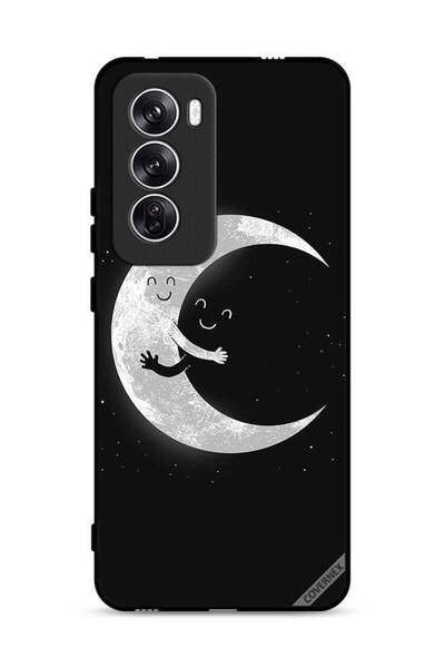 Covernex غطاء حماية Oppo Reno12 5G بتصميم عناق القمر والسماء المظلمة