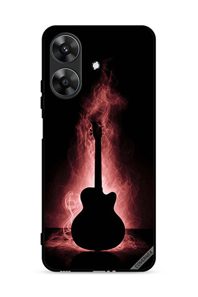Covernex غطاء حماية لهاتف Realme Note 60 4G بتصميم انعكاس الجيتار