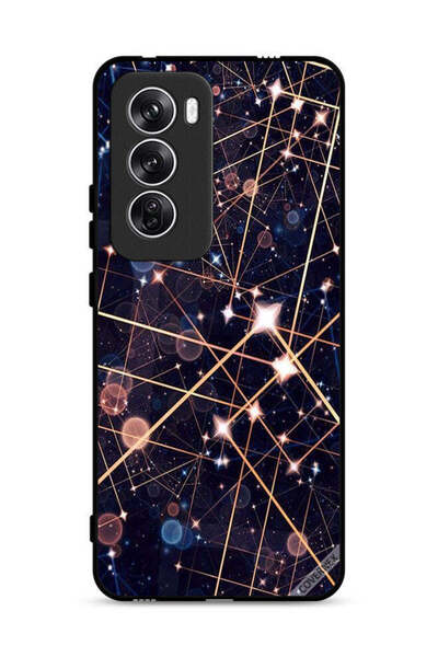 Covernex غطاء حماية لهاتف Oppo Reno12 5G بنمط منحنيات الإضاءة