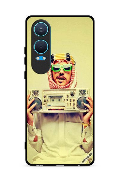 Covernex غطاء حماية لهاتف OnePlus Nord CE4 Lite 5G يحمل جهاز موسيقى عتيق
