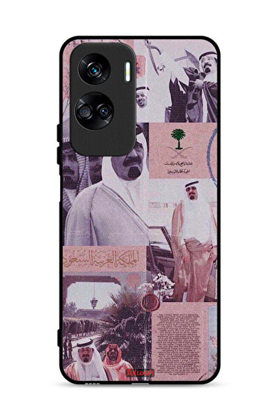 Tolwak غطاء حماية لهاتف Honor 90 Lite 5G، ملصق الملك عبد الله العتيق