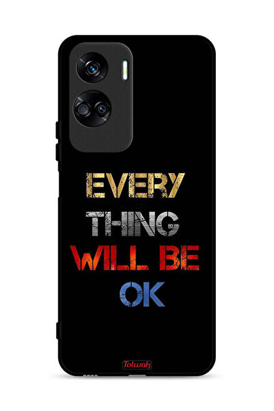 Tolwak غطاء حماية لهاتف Honor 90 Lite 5G كل شيء سيكون على ما يرام