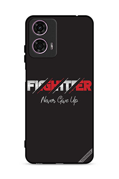 Covernex غطاء حماية موتورولا موتو جي 24 4G - فايتر لا تستسلم أبدًا