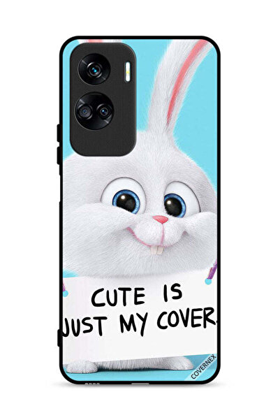 Covernex غطاء حماية لهاتف Honor 90 Lite 5G، أرنب لطيف هو مجرد غطاء لي