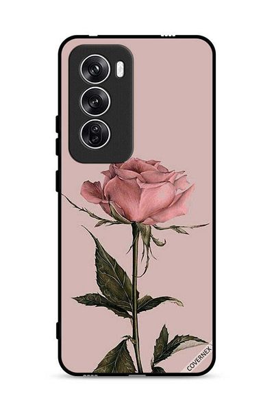 Covernex غطاء حماية لهاتف Oppo Reno12 5G بلون وردي خوخي