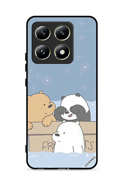Covernex غطاء حماية لهاتف Xiaomi 14T 5G بتصميم أصدقاء الدب