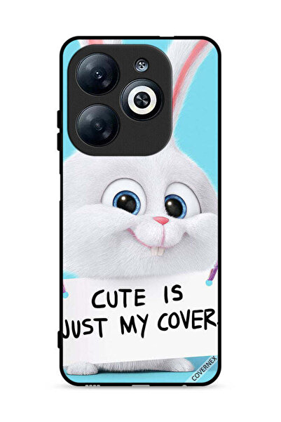 Covernex غطاء حماية لهاتف Infinix Smart 8 4G، أرنب لطيف، هذا هو غلافي فقط
