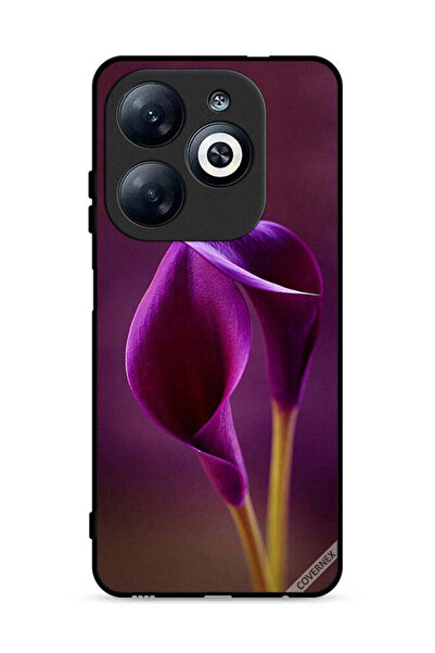 Covernex Infinix Smart 8 4G Protective Case Cover Two Beautiful Flowers