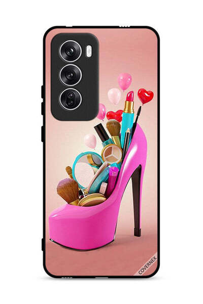 Covernex جراب واقٍ لهاتف Oppo Reno12 5G مع أدوات مكياج