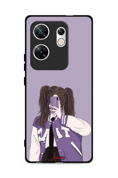 Tolwak غطاء حماية لهاتف Infinix Zero 30 4G لالتقاط صور سيلفي