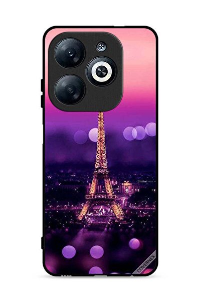 Covernex غطاء حماية لهاتف إنفينيكس سمارت 8 4G بتصميم برج إيفل