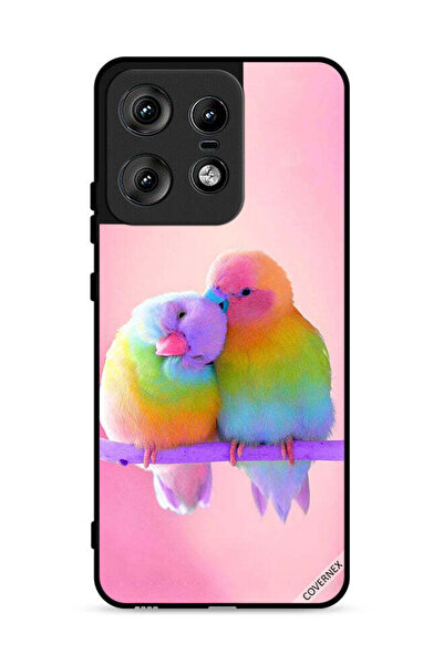 Covernex Motorola Edge 50 Pro 5G Protective Case Cover Cute Birds