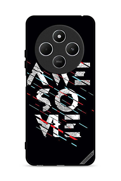 Covernex غطاء حماية لهاتف شاومي ريدمي 14R 5G بكلمة خطية رائعة