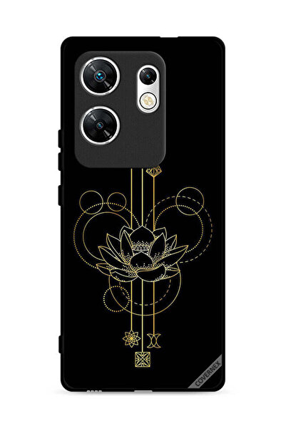 Covernex غطاء حماية لهاتف Infinix Zero 30 4G بنقشة زهور عصرية