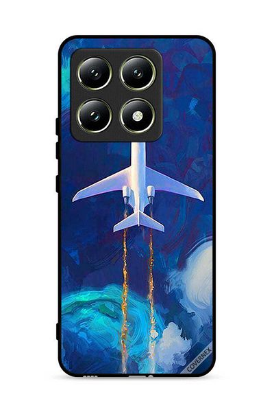 Covernex غطاء حماية لهاتف Xiaomi 14T 5G برسومات طائرة