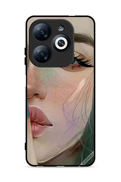 Covernex غطاء حماية لهاتف Infinix Smart 8 4G، ششش، إنها حزينة
