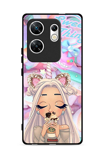 Tolwak غطاء حماية لجهاز Infinix Zero 30 4G بتصميم Sweet Thing