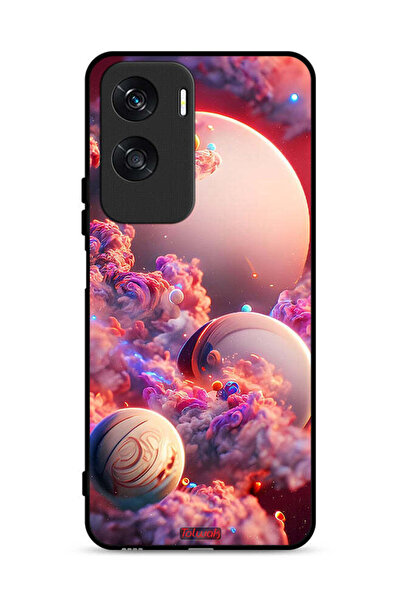 Tolwak غطاء حماية لهاتف Honor X50i 5G بطبعة غيوم وفن تجريدي