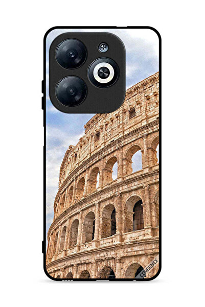Covernex Infinix Smart 8 4G Protective Case Cover Vintage Building