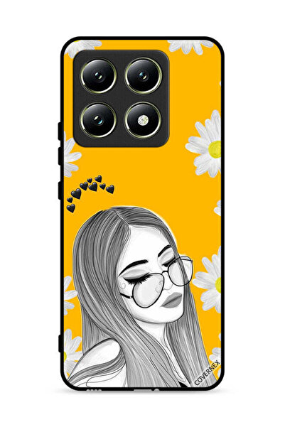 Covernex Xiaomi 14T 5G Protective Case Cover Glasses Girl Art