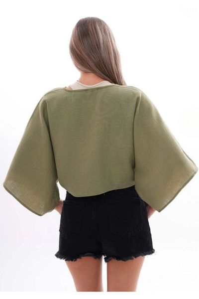 BUSEM S0018376 Bsm Waist Tie Blouse