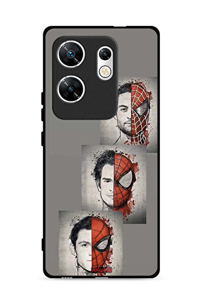 Tolwak غطاء حماية لهاتف Infinix Zero 30 4G برسومات سبايدر مان