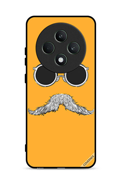 Covernex جراب واقٍ لهاتف Oppo Reno12 F 4G برسومات نظارات وشارب