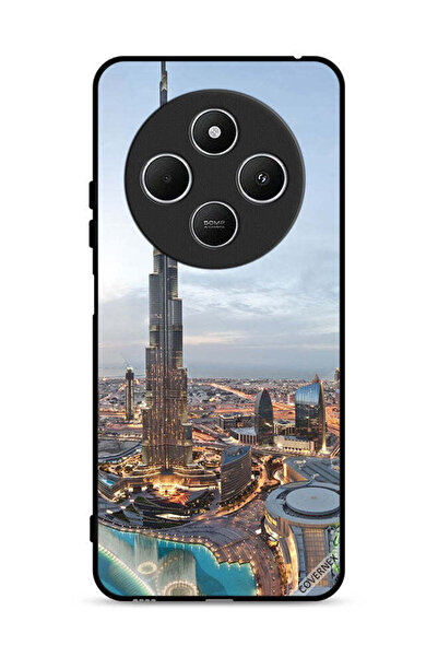 Covernex غطاء حماية لهاتف شاومي ريدمي 14R 5G، منظر جميل لوسط مدينة دبي
