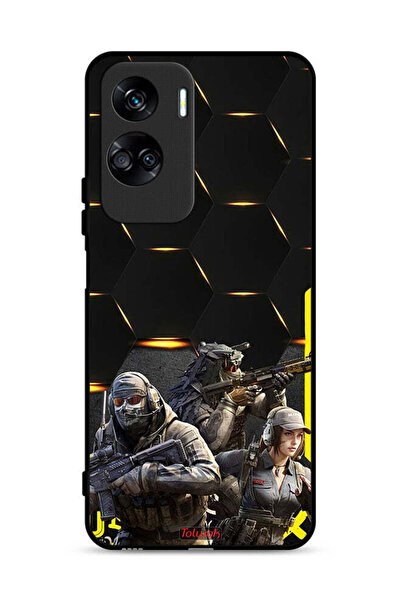 Tolwak غطاء حماية لهاتف Honor 90 Lite 5G بخلفية Cyberpunk