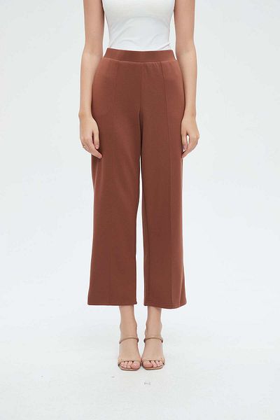 Nichii Solid Long Pants with Pockets