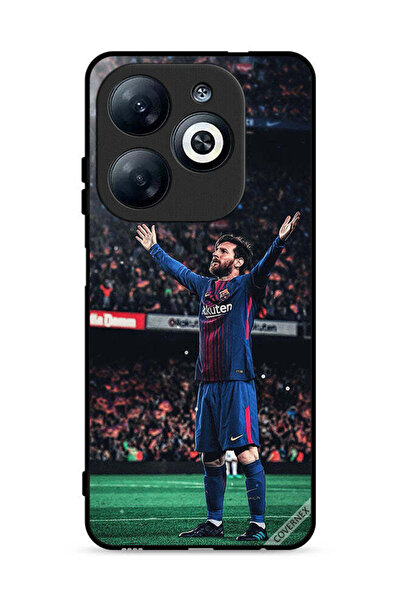Covernex غطاء حماية لهاتف Infinix Smart 8 4G بطبعة ليونيل ميسي